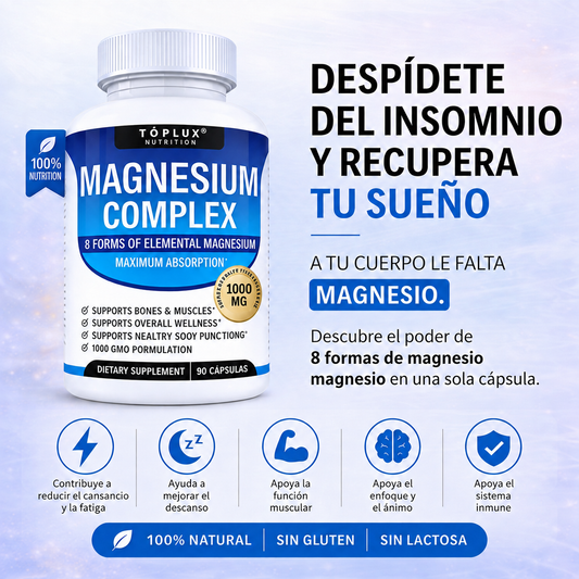 Magnesium Complex 8 en 1 | 1.000 mg
