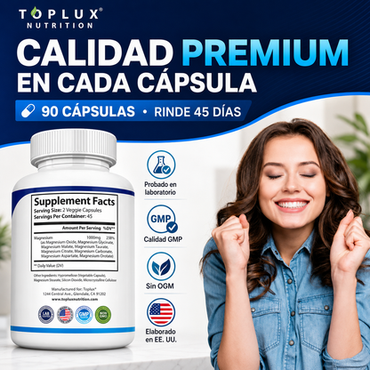 Magnesium Complex 8 en 1 | 1.000 mg